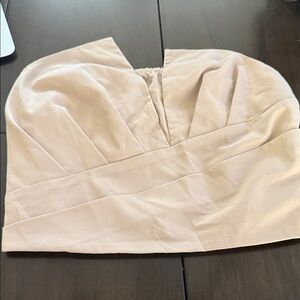 SHEIN Strapless Sweetheart Bustier Top in Blush